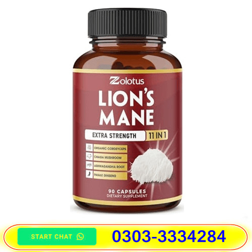 Zolotus Lion's Mane Capsule in Pakistan